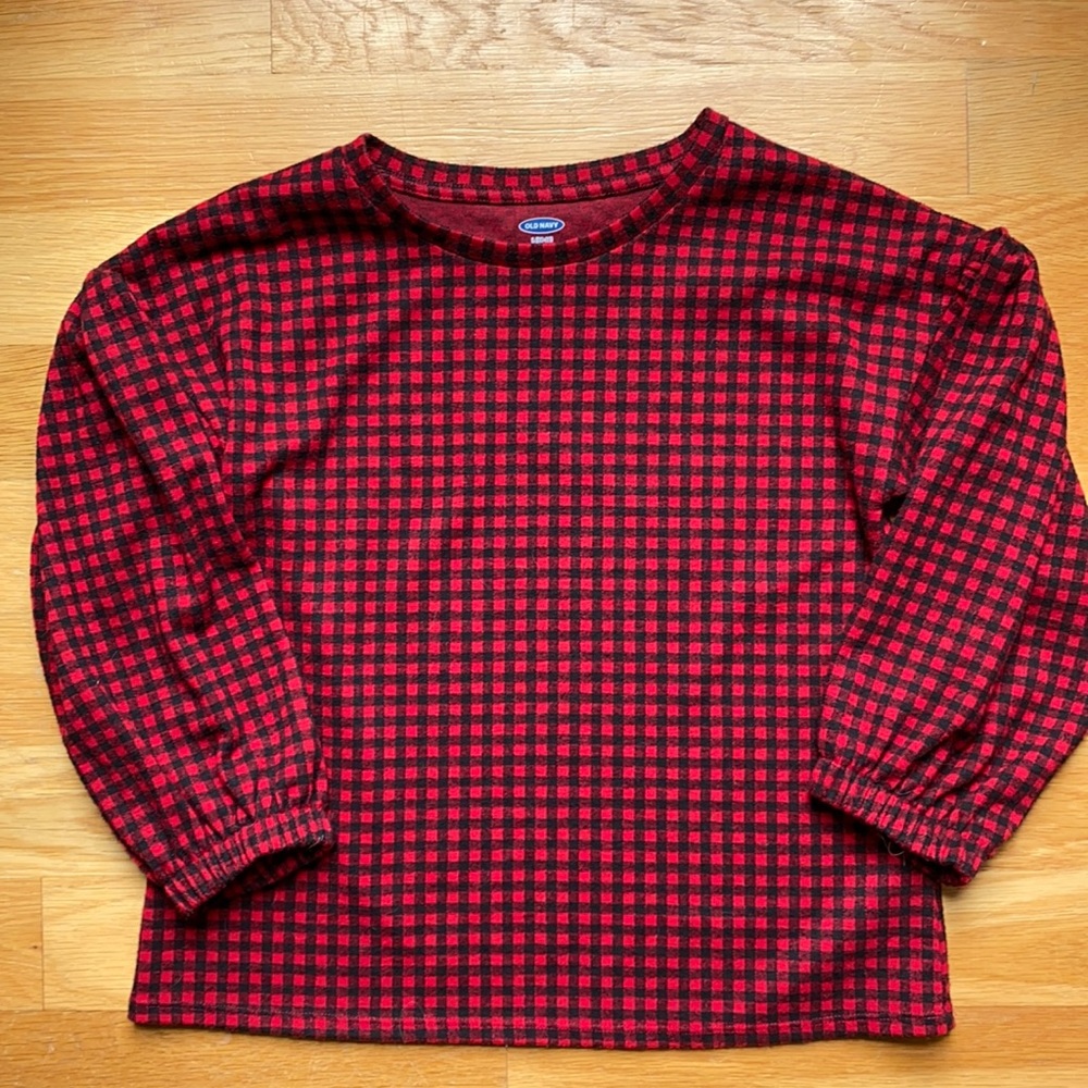 Old Navy Buffalo plaid flannel shirt